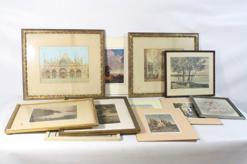 Lot of prints, Maxfield Parrish and more: Lot of prints, Maxfield Parrish and more