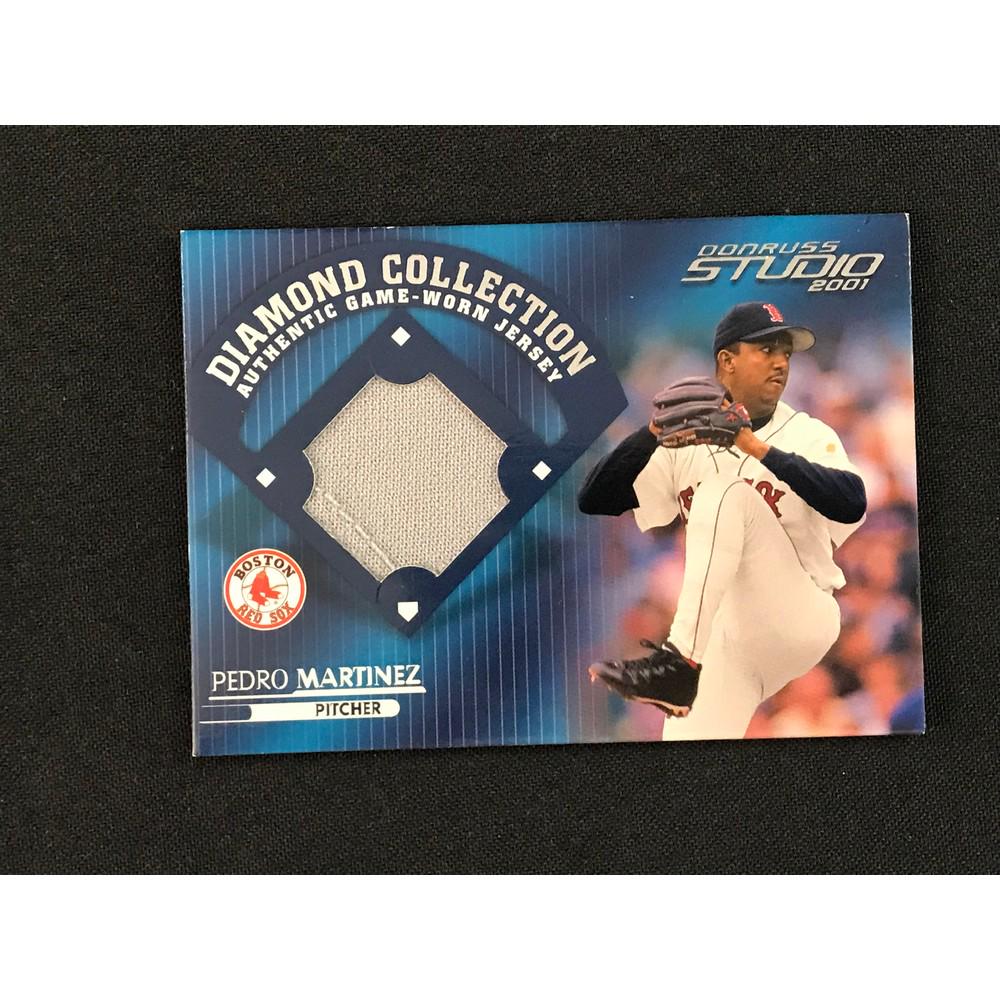 2001 Donruss Pedro Martinez Jersey Card (1 of 2)