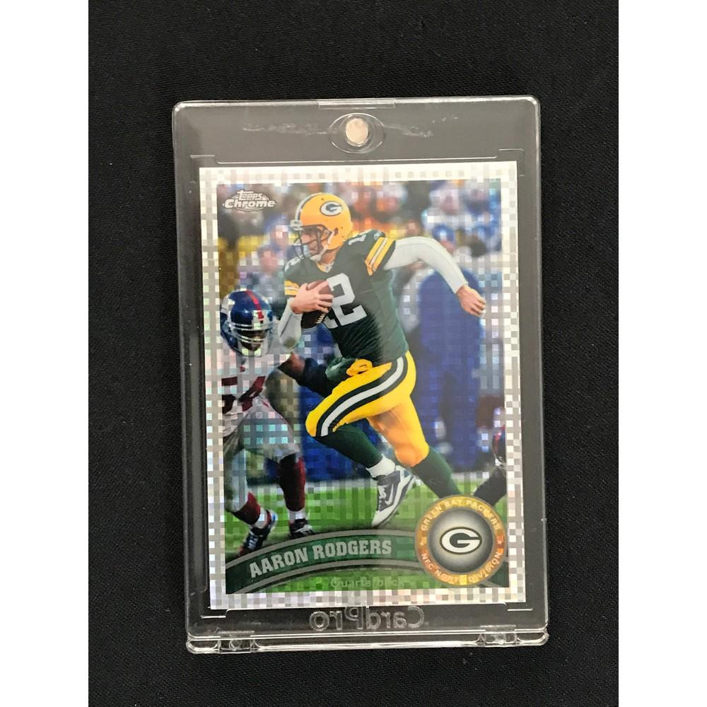 2011 Topps Chrome Aaron Rodgers Refractor (1 of 2)