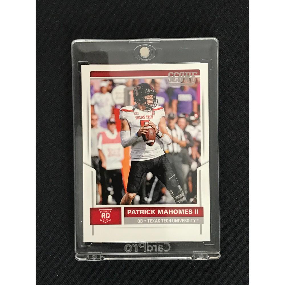 2017 Score Patrick Mahomes Rookie (1 of 2)