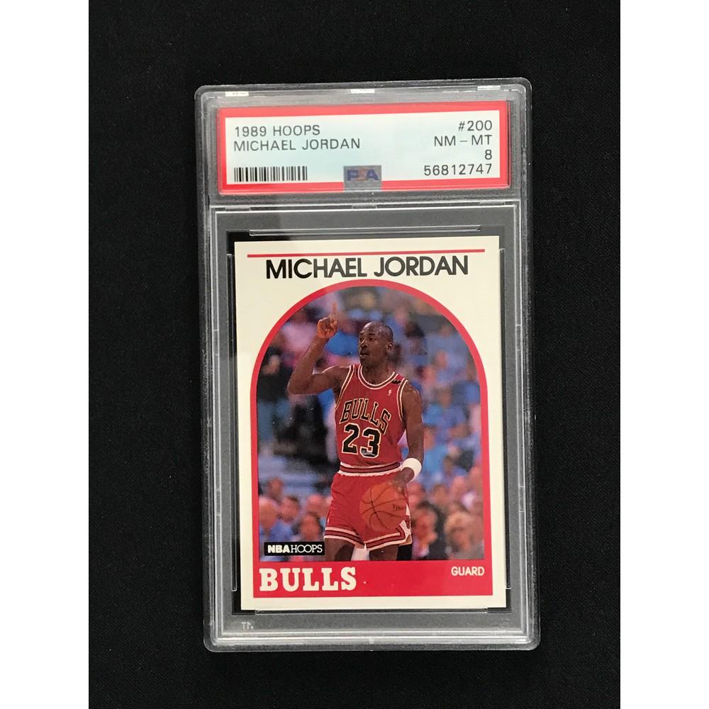 1989 Hoops Michael Jordan Psa 8 (1 of 2)