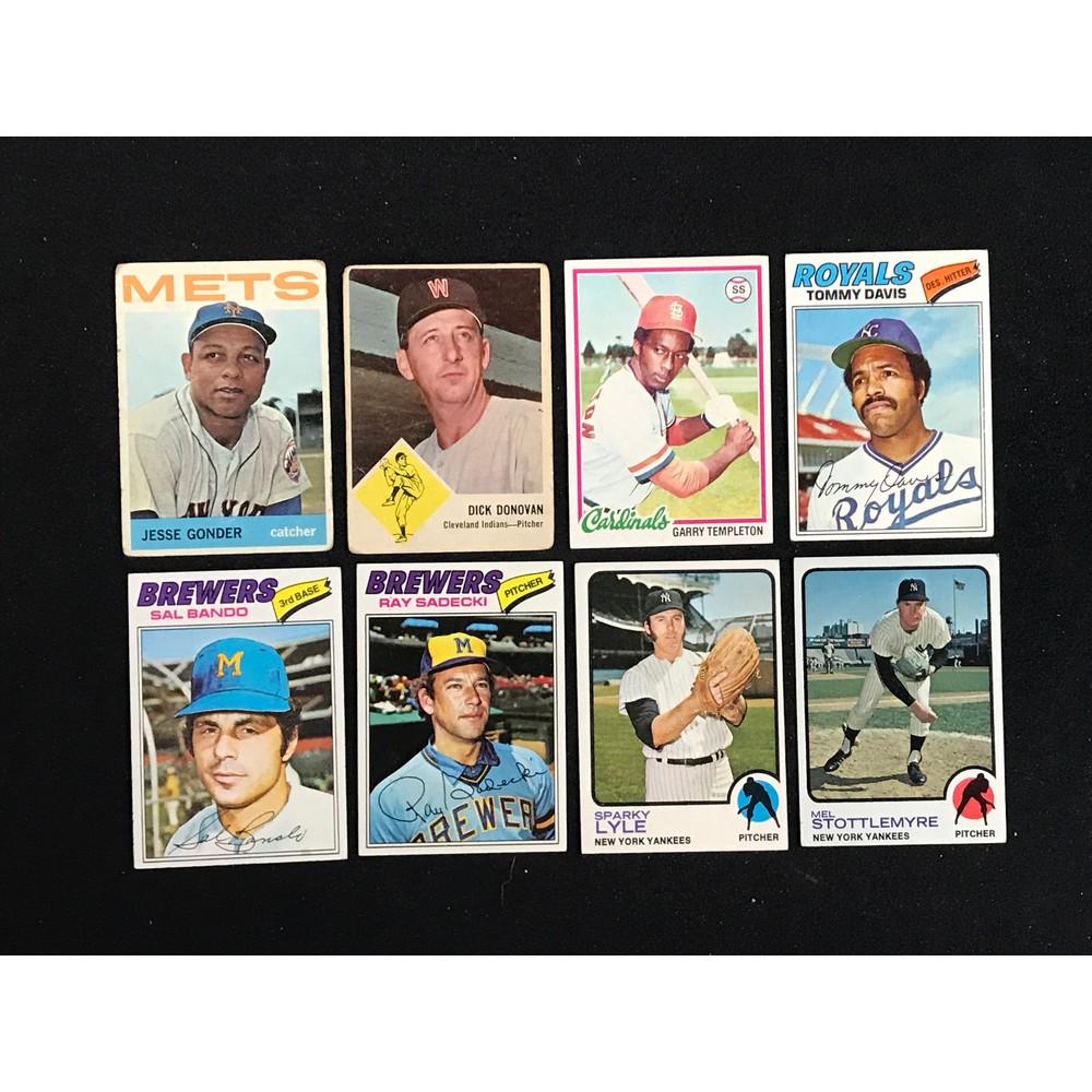 75 1960's-70's Estate Baseball Cards: 75 1960's-70's Estate Baseball Cards