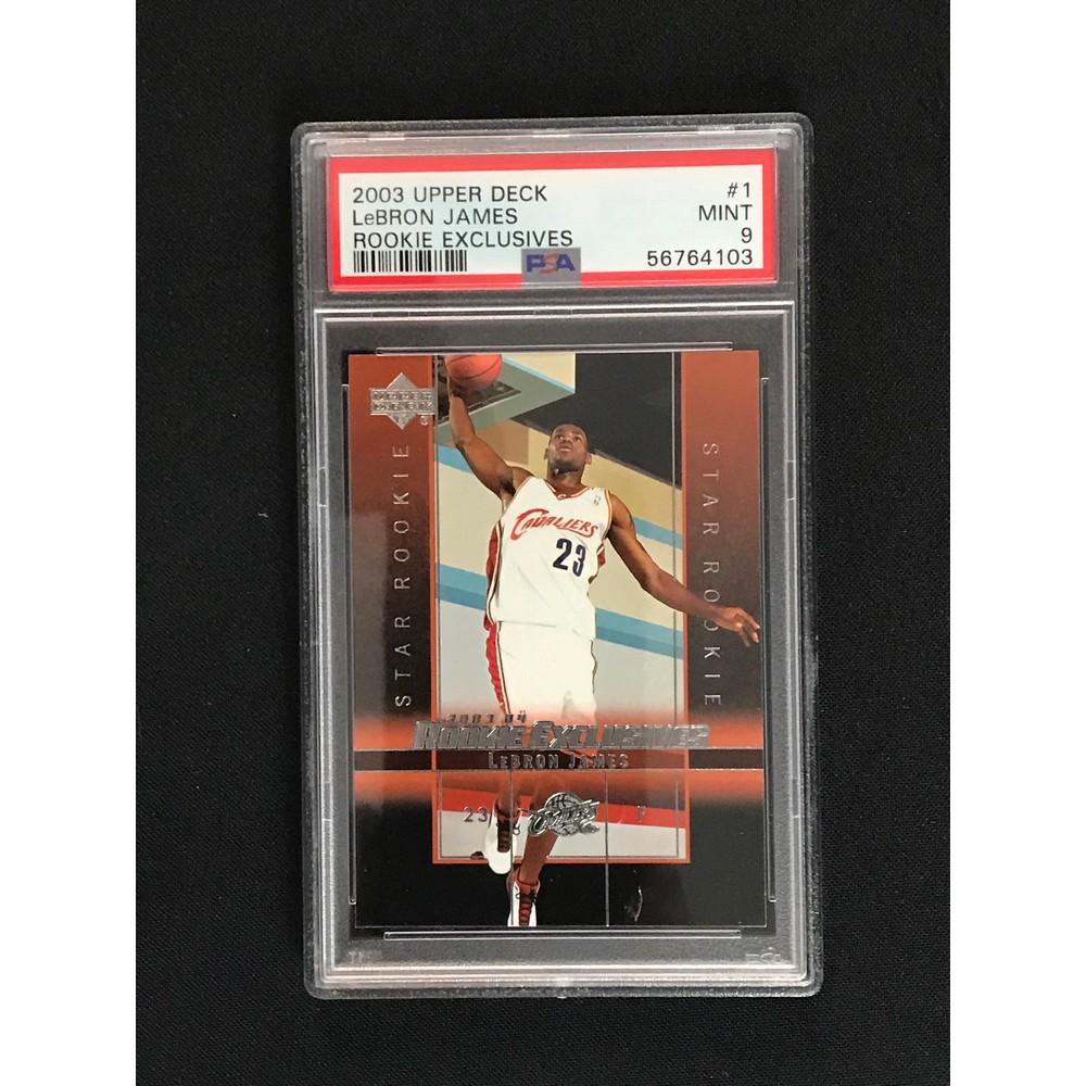 2003 Ud Lebron James Rookie Psa 9 (1 of 2)
