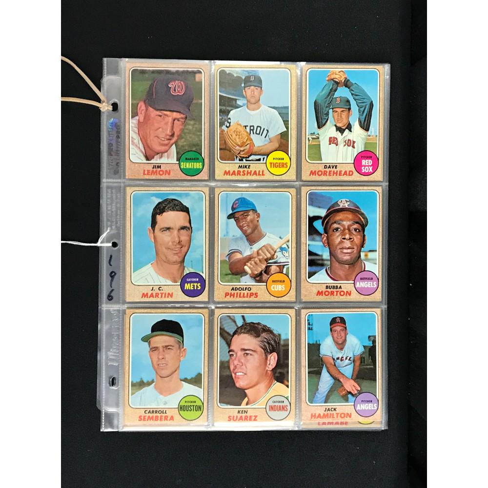 75 1968 Topps Baseball Cards Nice Shape (1 of 6)