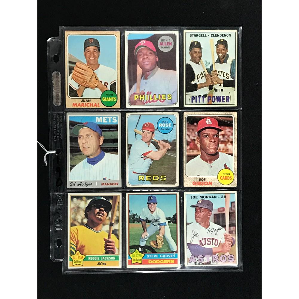 9 1970's Baseball Stars/hof (1 of 2)