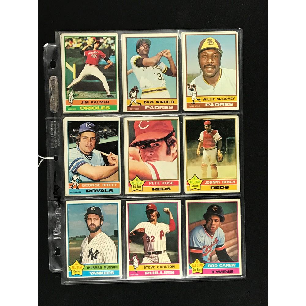 15 1976 Topps Baseball Stars/hof (1 of 4)