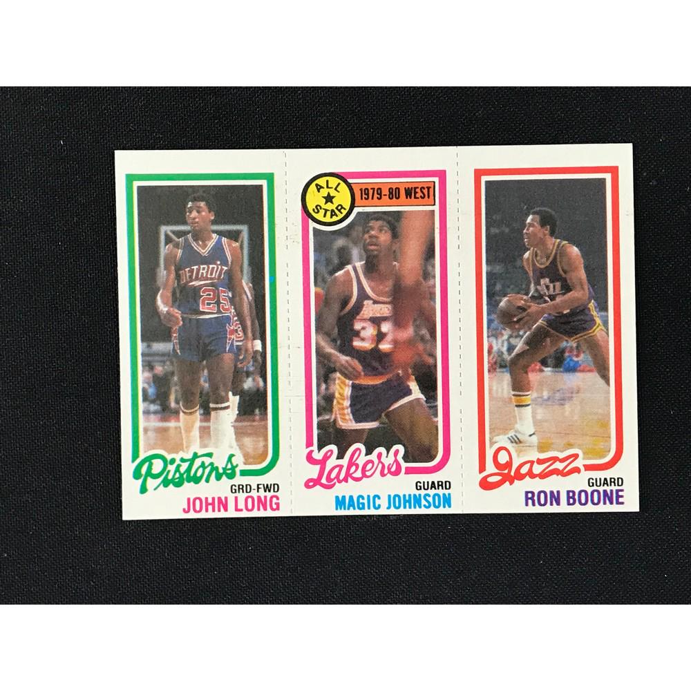 1980-81 Topps Magic Johnson Rookie (1 of 2)