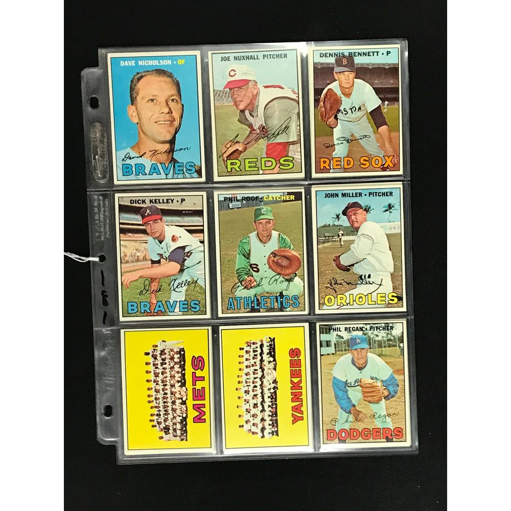 23 1967 Topps Baseball High Grade Cards (1 of 6)