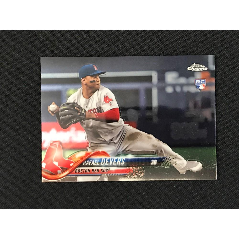 2018 Topps Chrome Rafael Devers Rookie (1 of 2)
