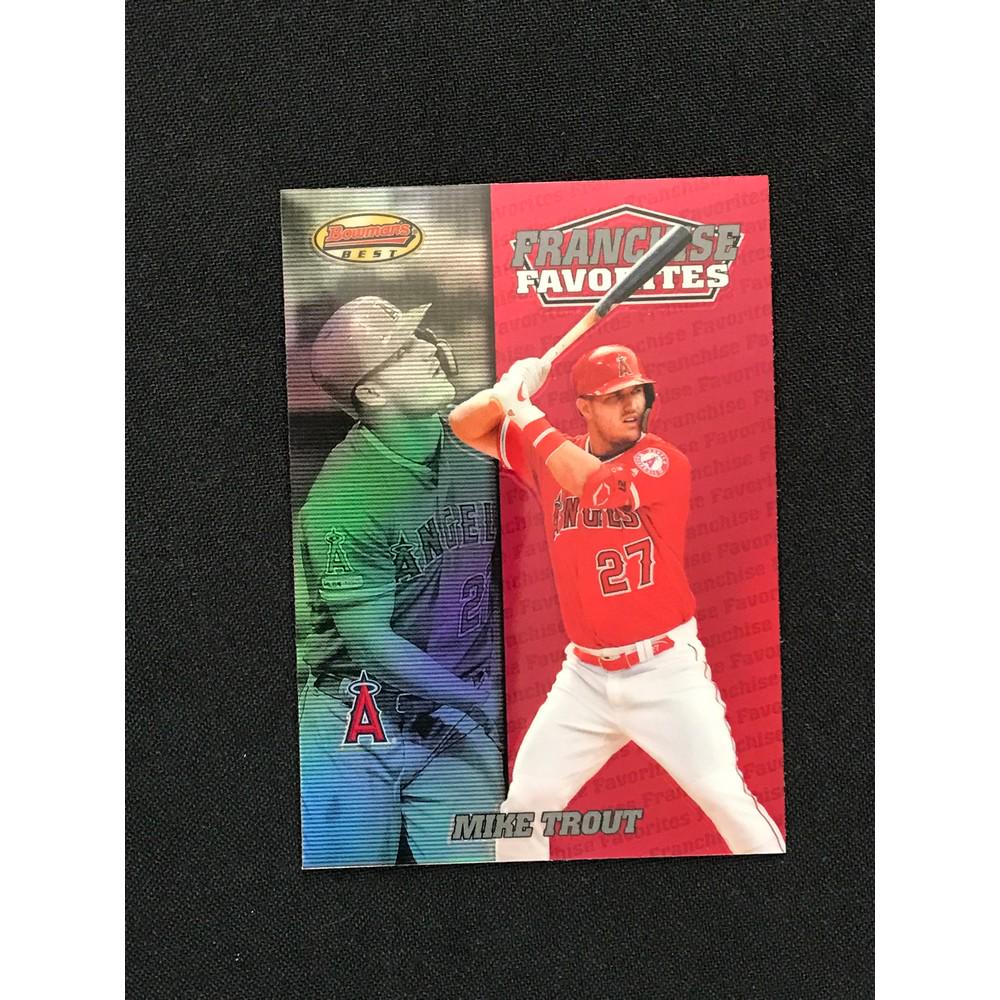 2020 Bowman's Best Mike Trout Insert (1 of 2)