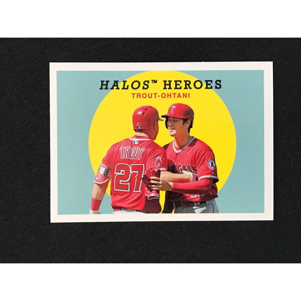 2018 Topps Mike Trout Shohei Ohtani Insert (1 of 2)