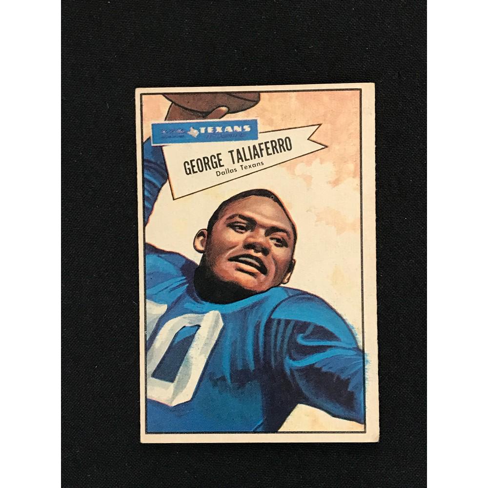 1952 Bowman Large George Taliaferro (1 of 2)