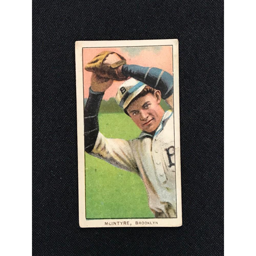 1909-11 T206 Mcintyre Piedmont Back: 1909-11 T206 Mcintyre Piedmont Back
