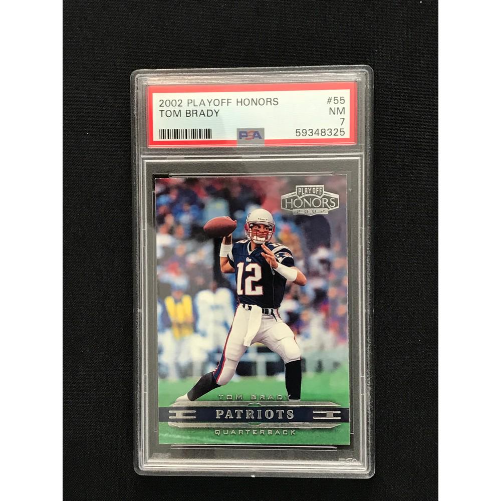 2002 Playoff Honors Tom Brady Psa 7 (1 of 2)