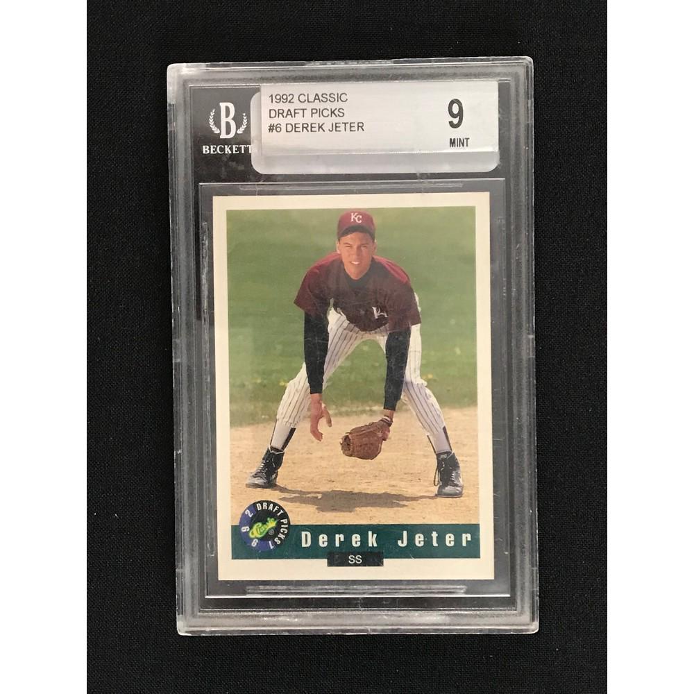 1992 Classic Derek Jeter Rookie Bgs 9: 1992 Classic Derek Jeter Rookie Bgs 9