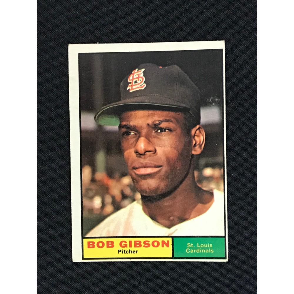 1961 Topps Bob Gibson: 1961 Topps Bob Gibson