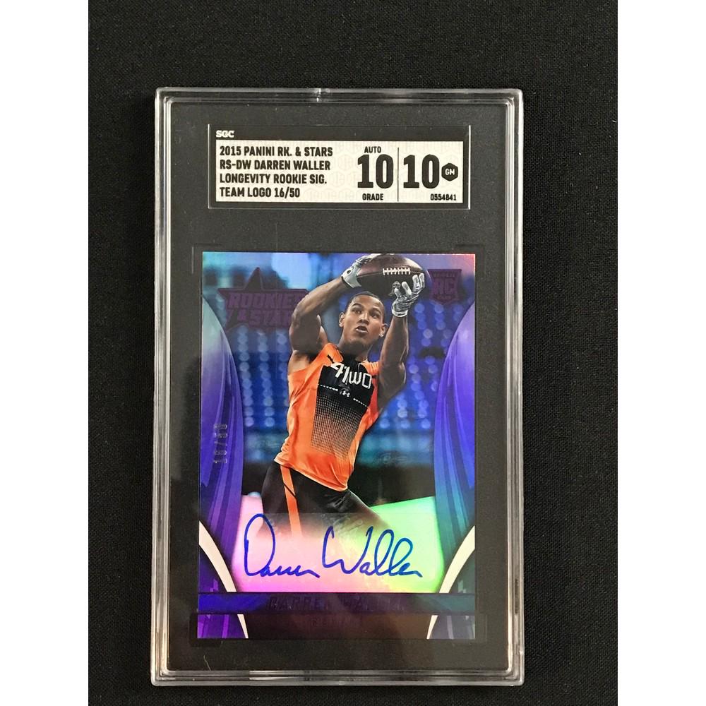 2015 R&s Darren Waller Rookie Auto Sgc 10 (1 of 2)