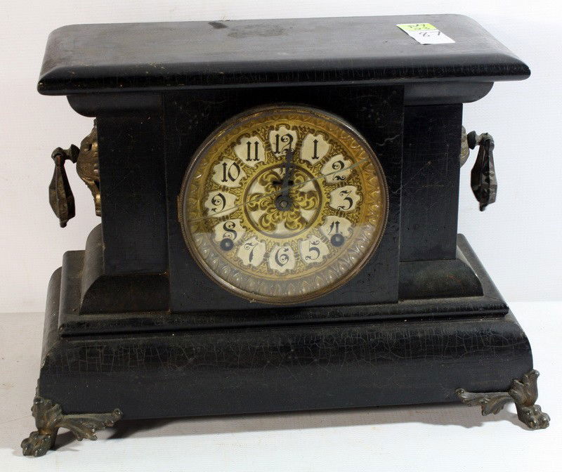 Ingraham Mantle clock as is: Ingraham Mantle clock as is