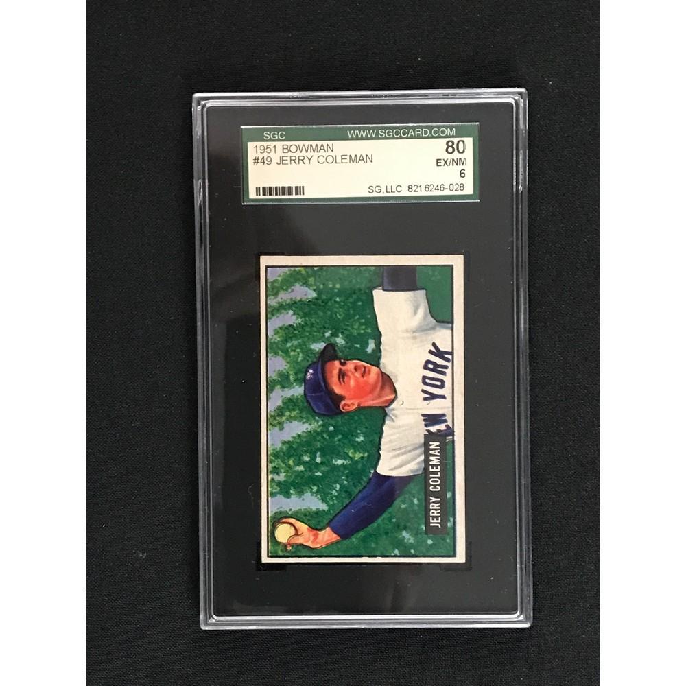 1951 Bowman Jerry Coleman Sgc 6 (1 of 2)