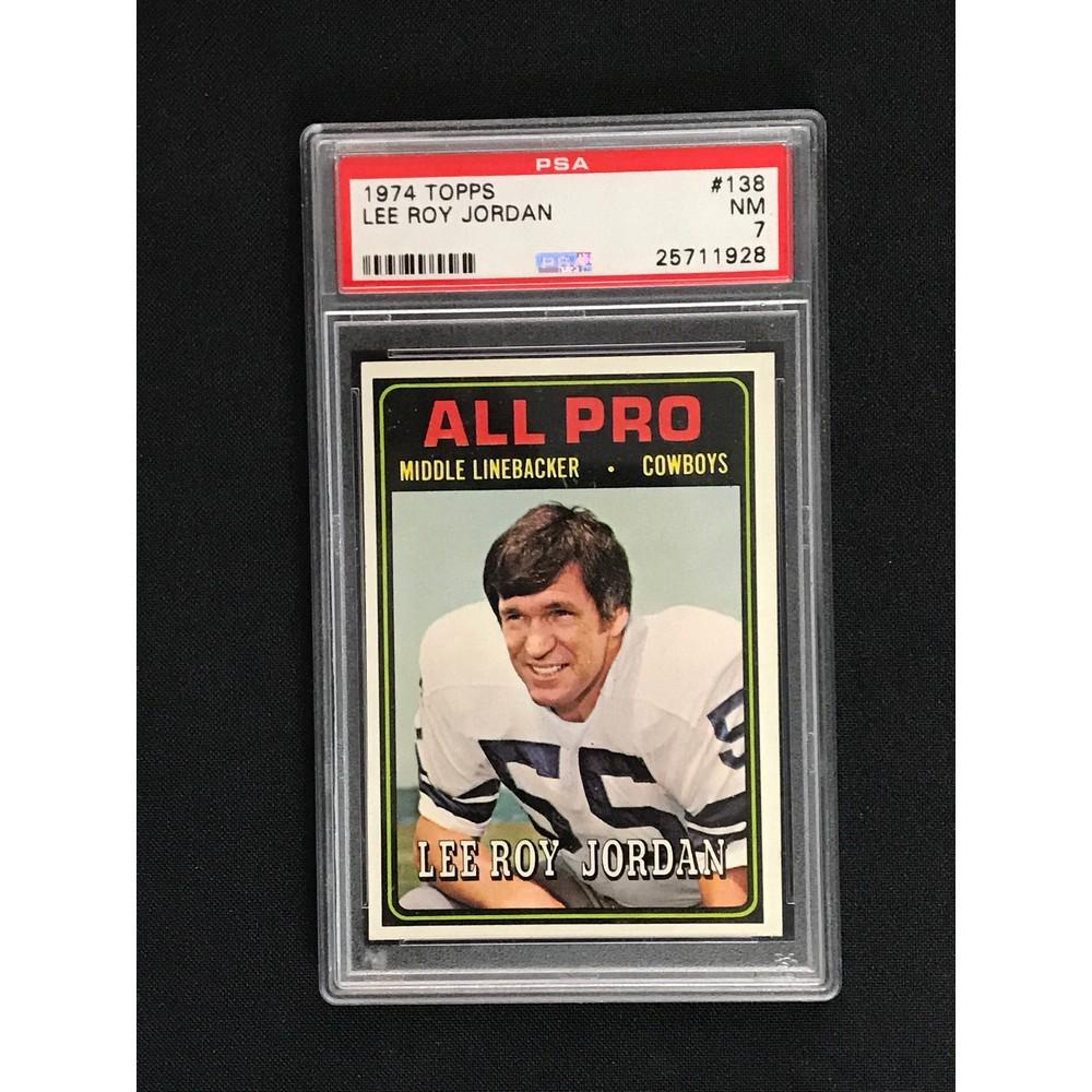 1974 Topps Lee Roy Jordan Psa 7 (1 of 2)