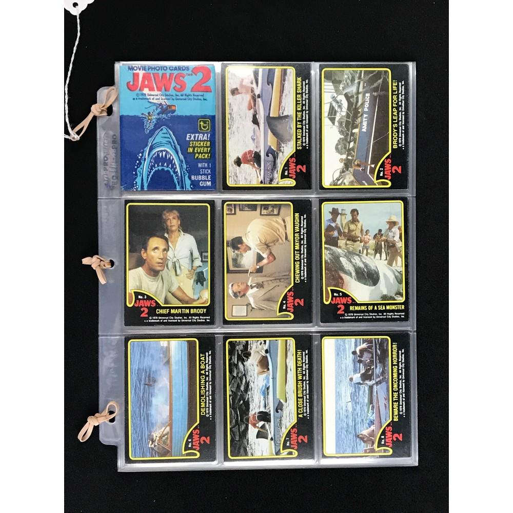 1978 Topps Jaws 2 59 Card Set (1 of 6)