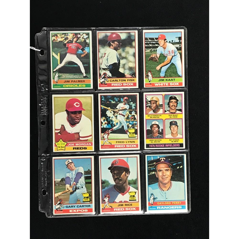9 1976 Topps Baseball Stars/hof/rc (1 of 2)