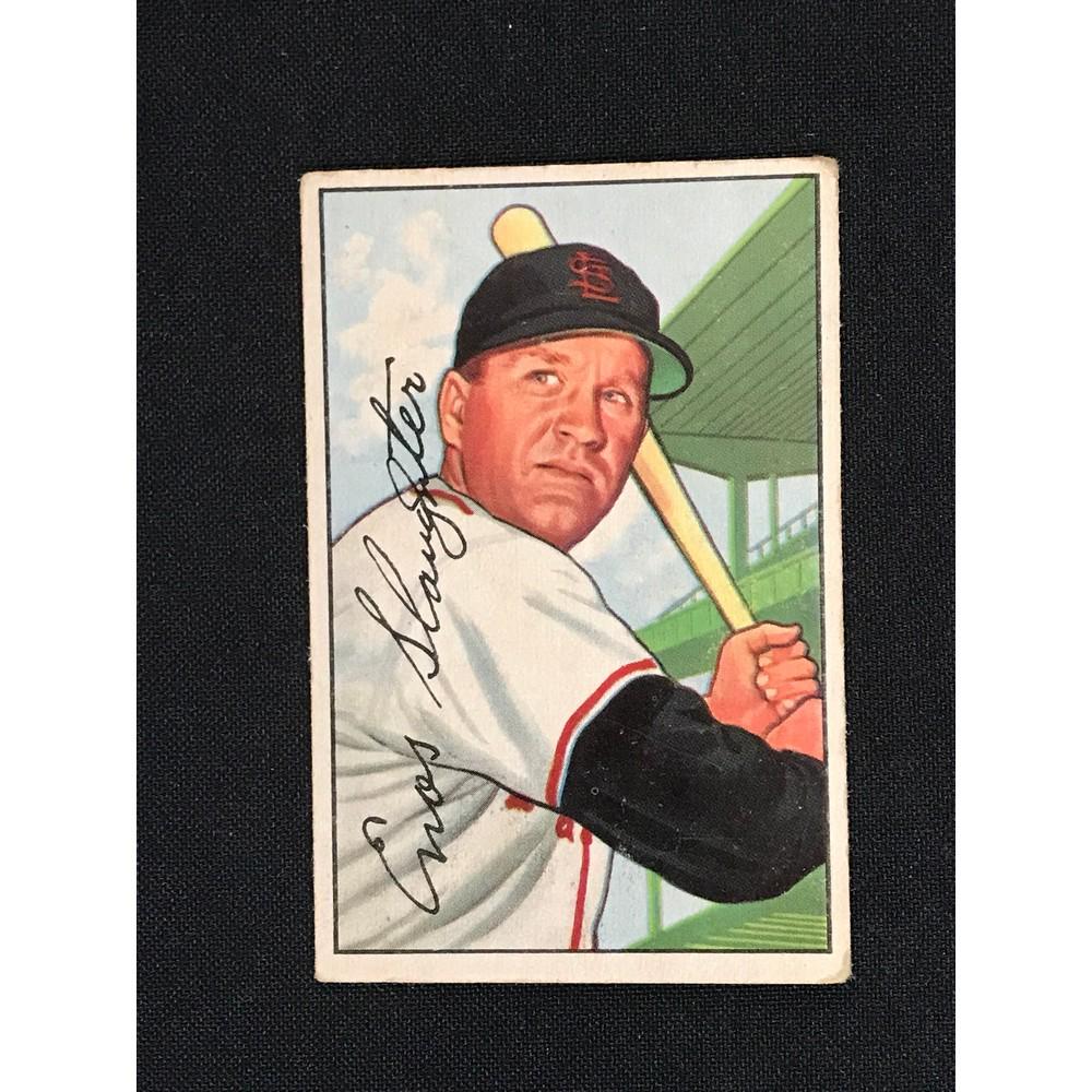 1952 Bowman Enos Slaughter (1 of 2)