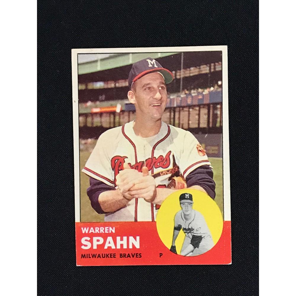 1963 Topps Warren Spahn (1 of 2)