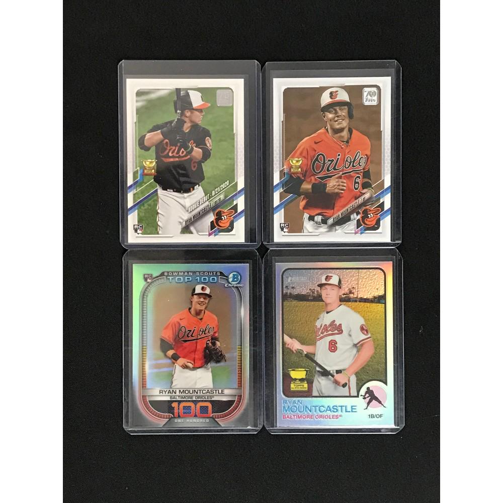 4 Ryan Mountcastle Rookie Cards (1 of 2)