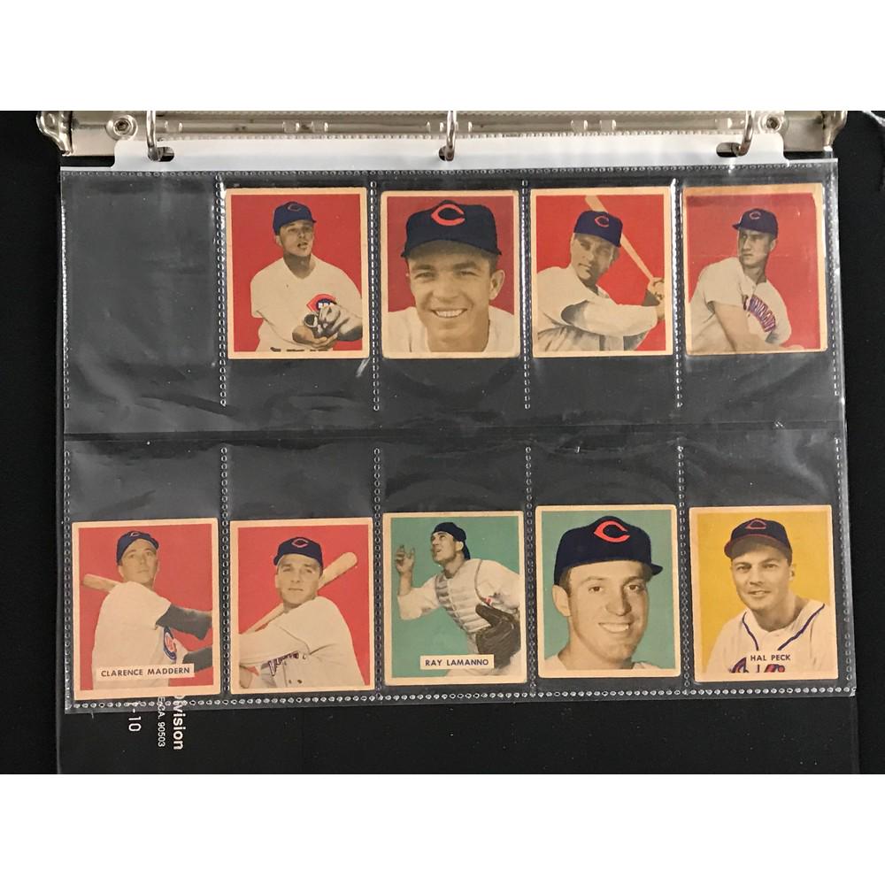 216 1949 Bowman Baseball Cards With Musial (1 of 6)