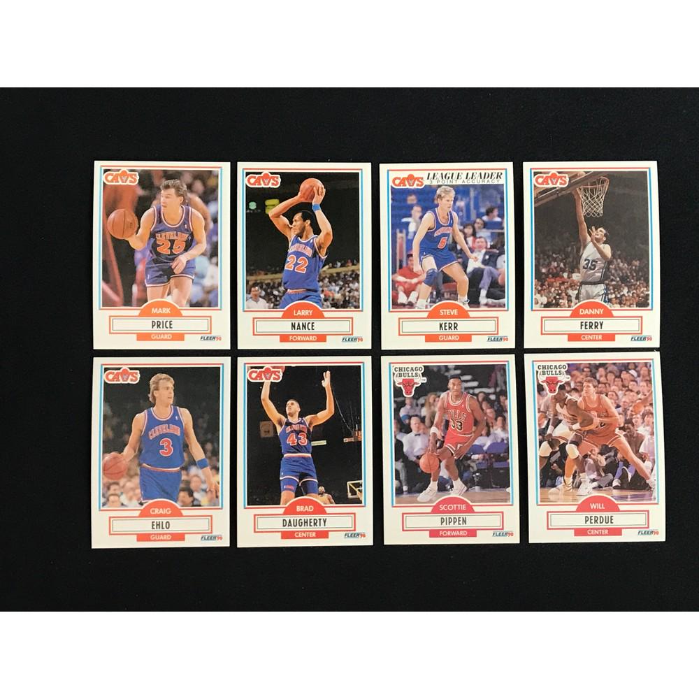 1990 Fleer Basketball Set 1-198 (1 of 2)