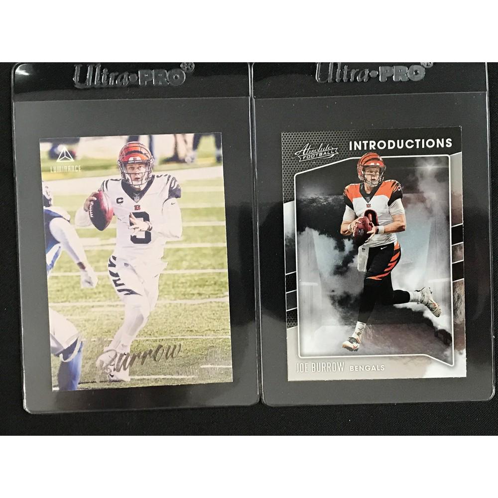 Two 2020 Joe Burrow Rookie Cards (1 of 2)