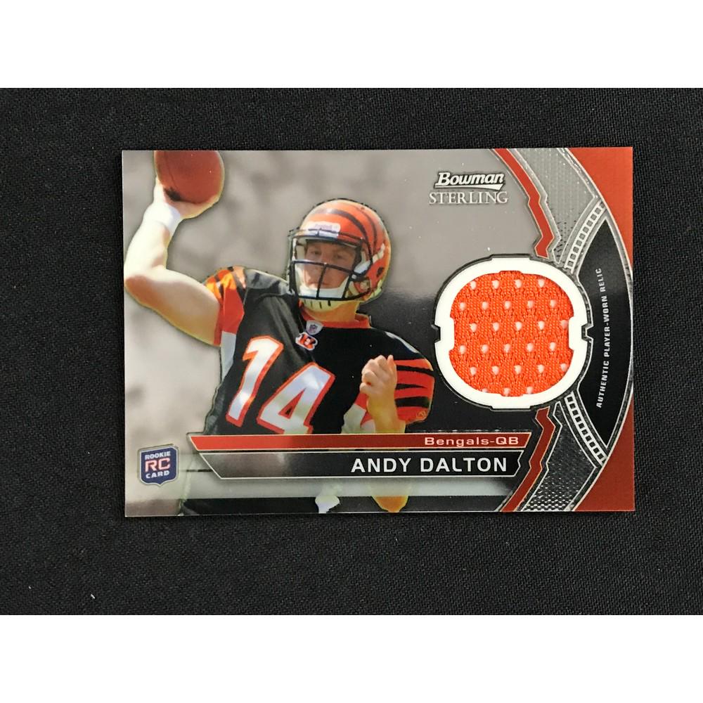 2011 Bowman Sterling Andy Dalton Jersey Rc (1 of 2)