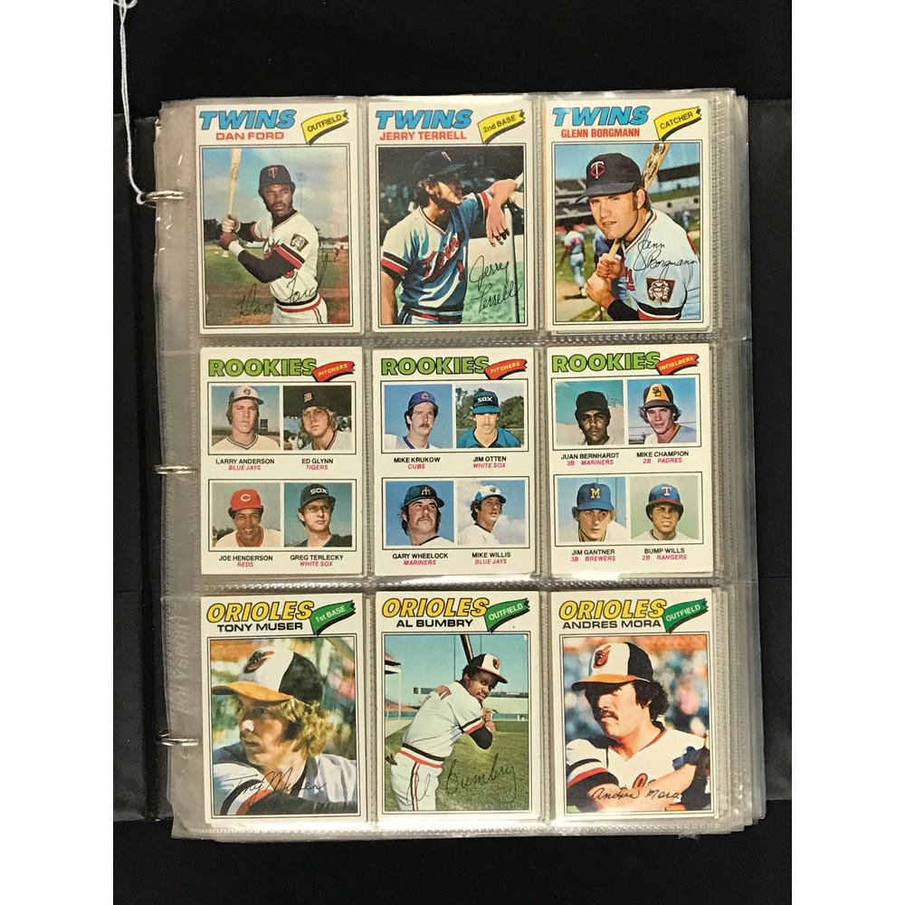 636 1977 Topps Baseball High Grade With Hof (1 of 6)