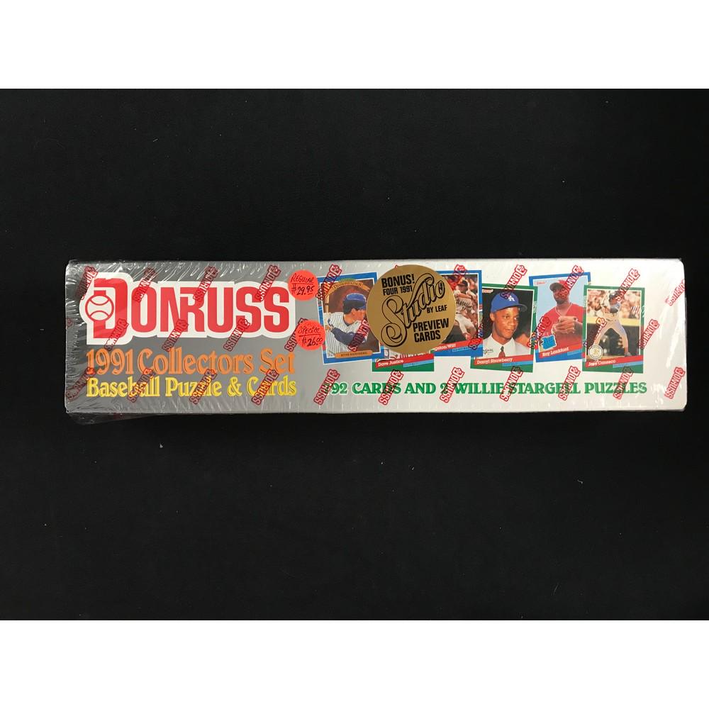 1991 Donruss Baseball Sealed Factory Set (1 of 2)