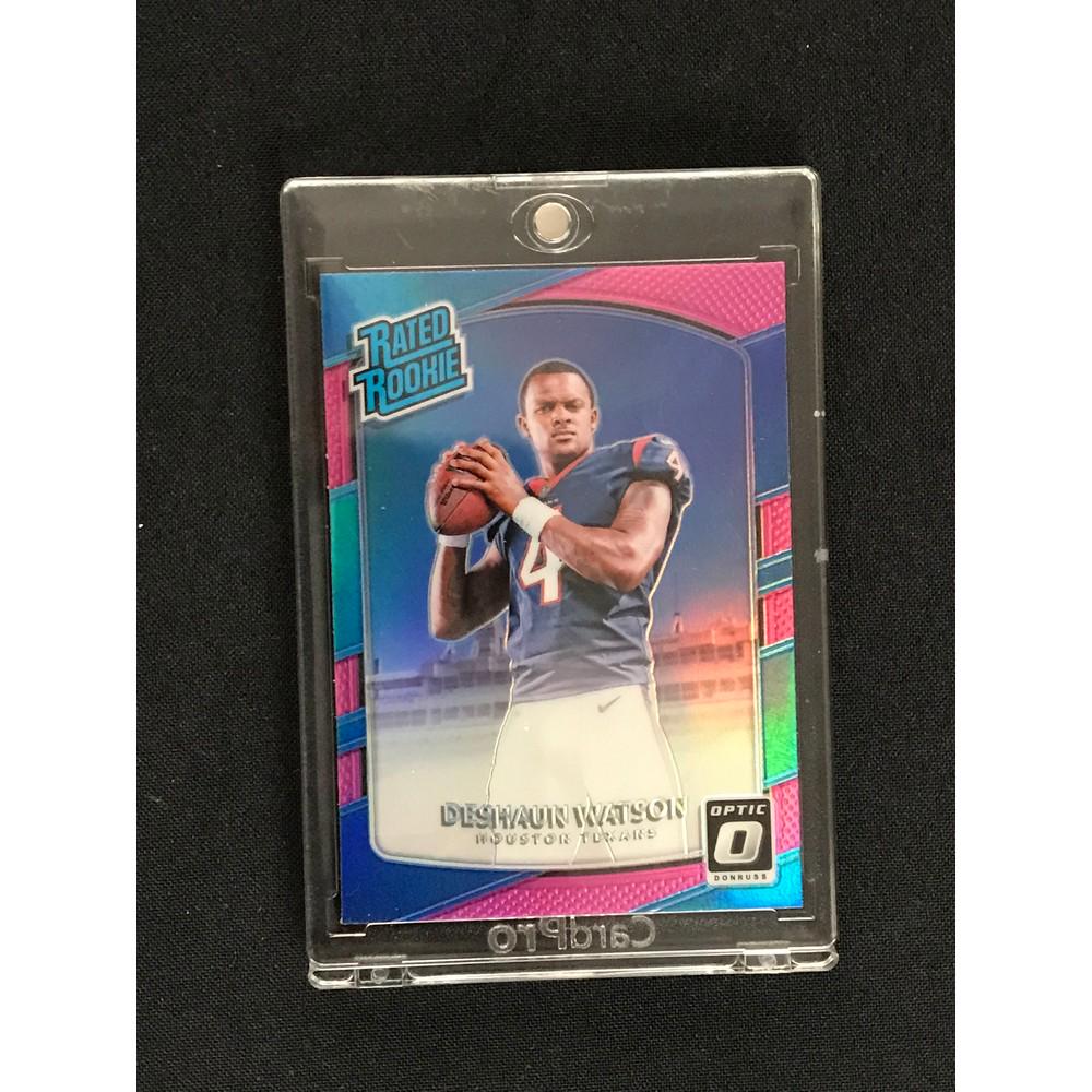 2017 Optic Pink Prizm Deshaun Watson Rookie (1 of 2)