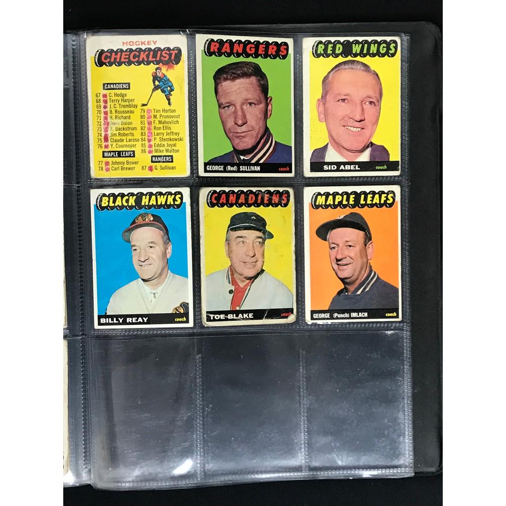 118 1965 Topps Hockey Cards With Hof (1 of 8)