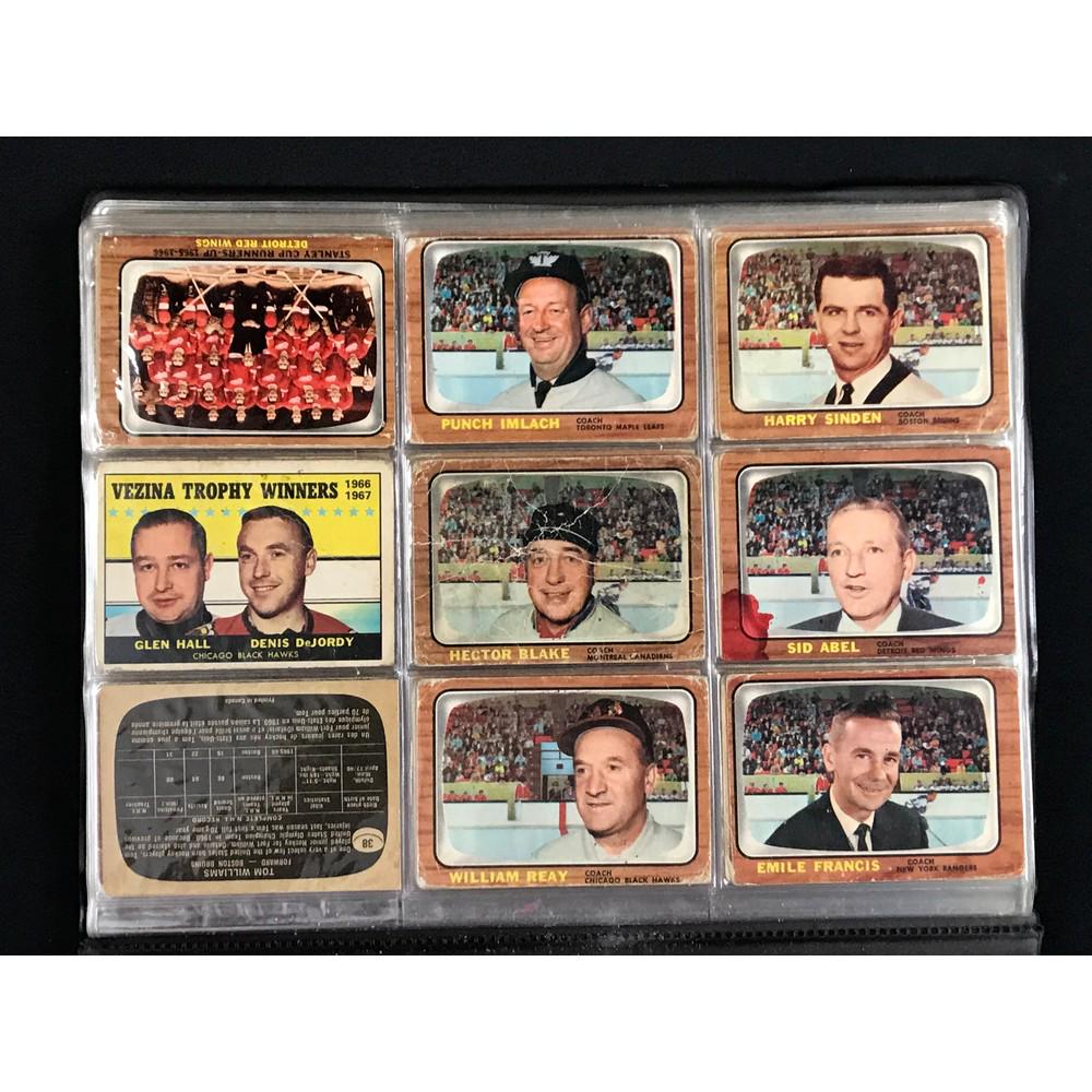 115 1966 Topps Hockey Cards With Hof (1 of 8)