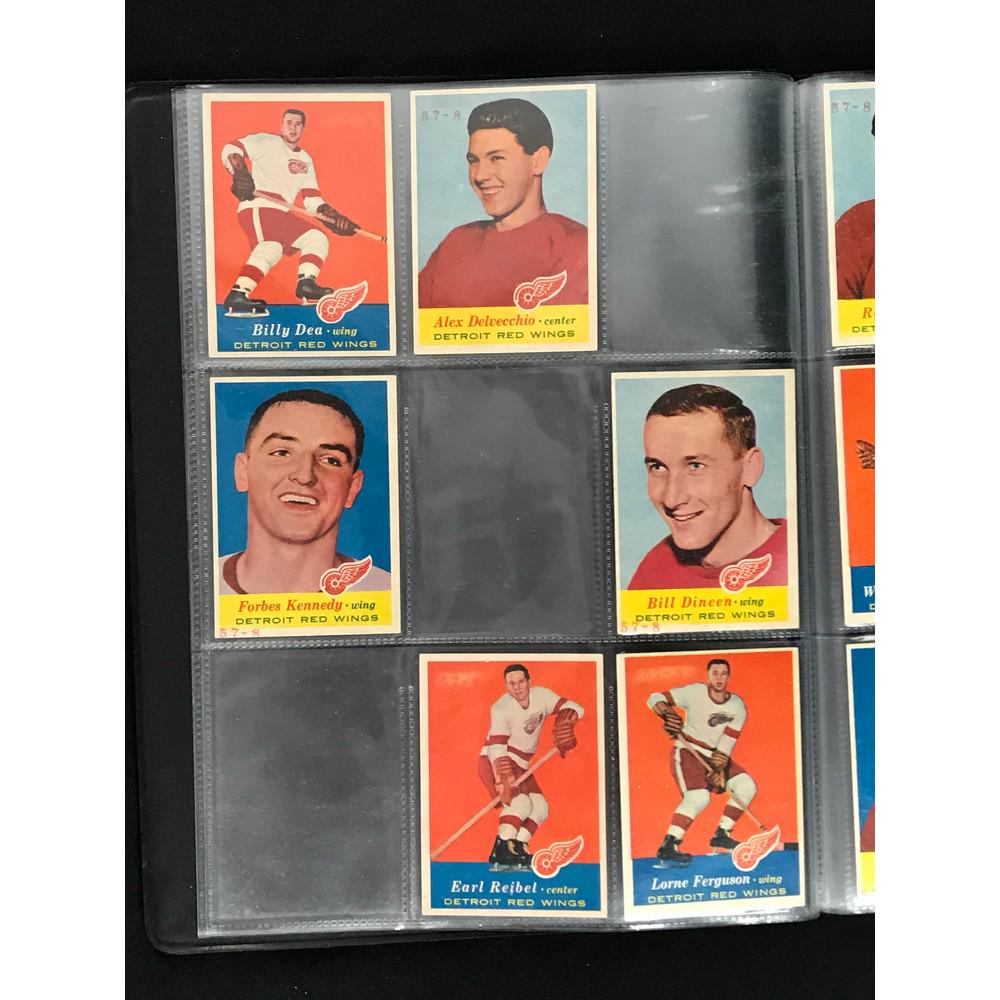 59 1957 Topps Hockey Cards (1 of 8)