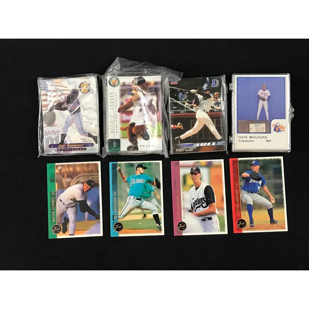 400 Count Box Nearly Full Minor League Cards (1 of 2)