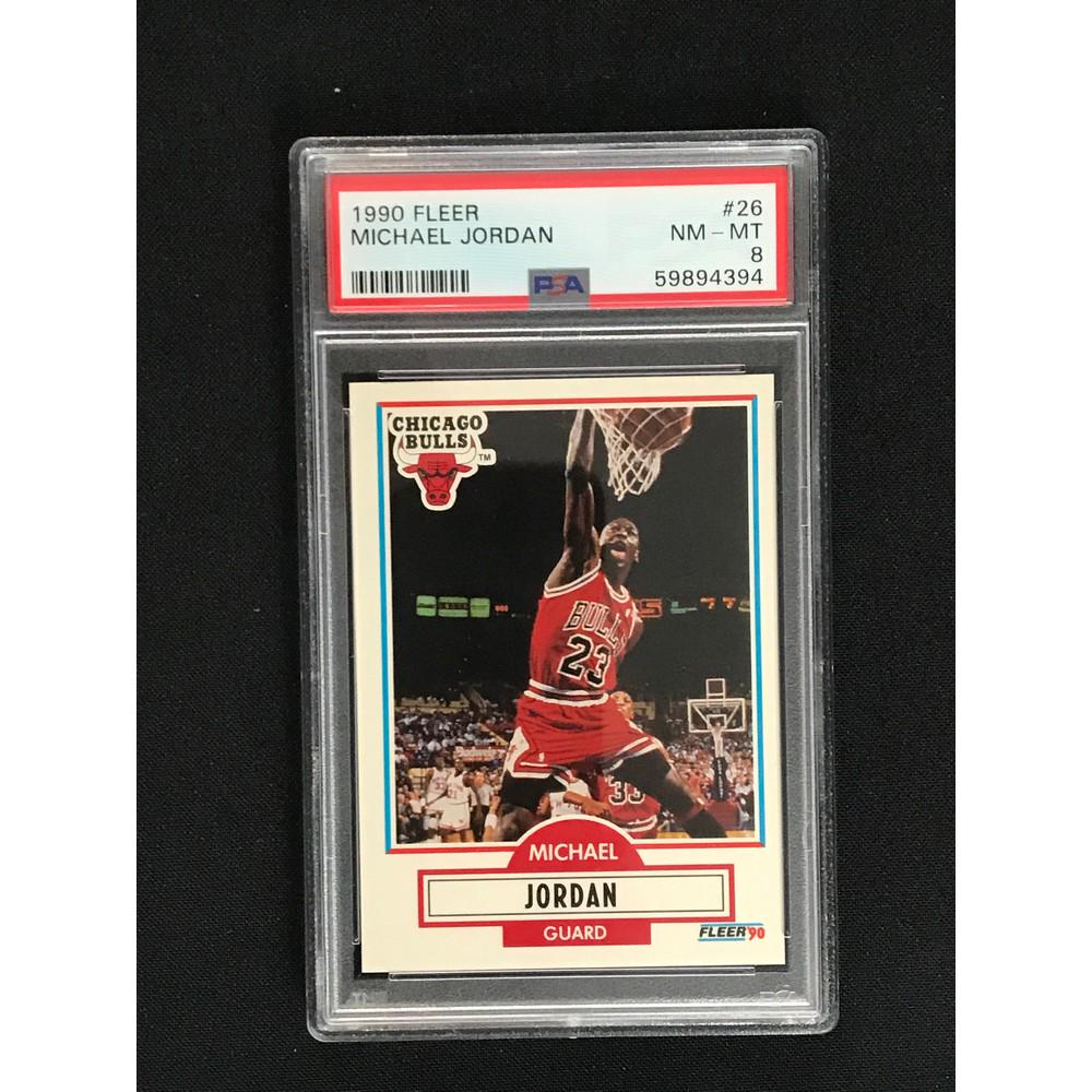 1990 Fleer Michael Jordan Psa 8 (1 of 2)