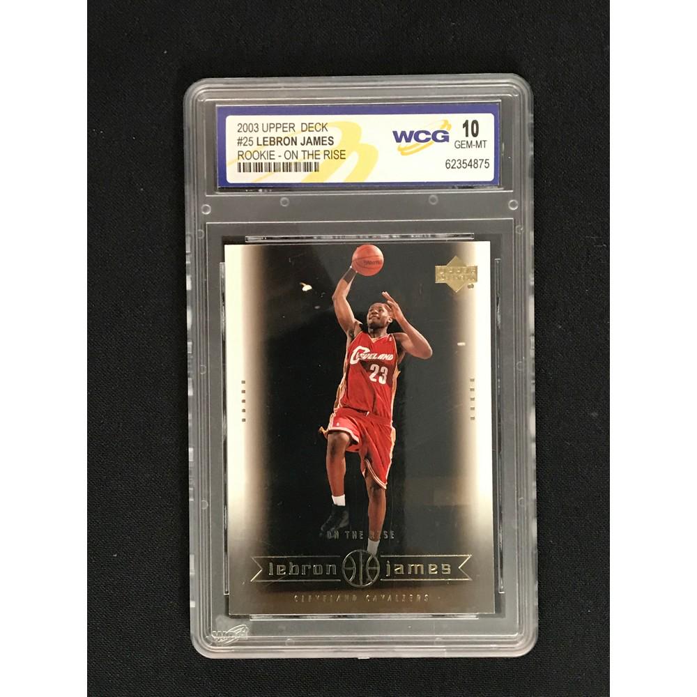 2003 Ud Lebron James Rookie Graded 10 (1 of 2)