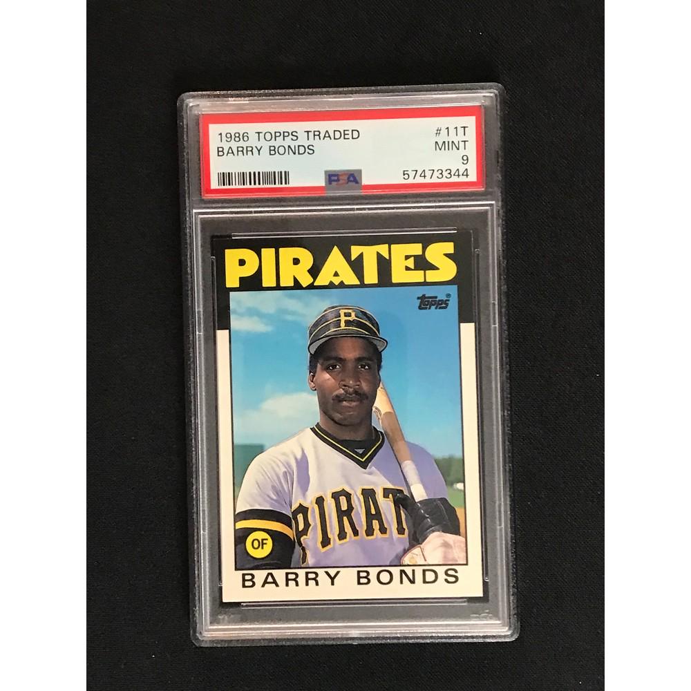 1986 Topps Traded Barry Bonds Rookie Psa 9 (1 of 2)