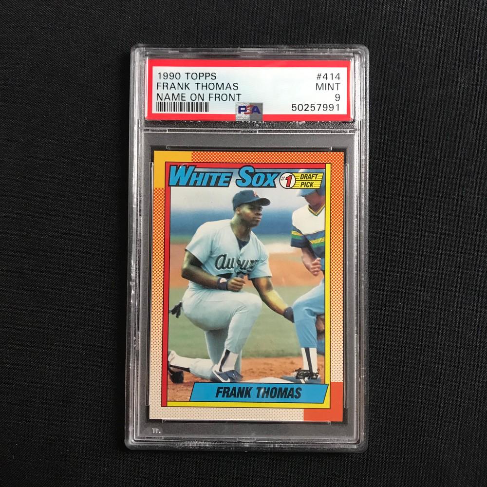 1990 Topps Frank Thomas Rc Psa 9 (1 of 2)