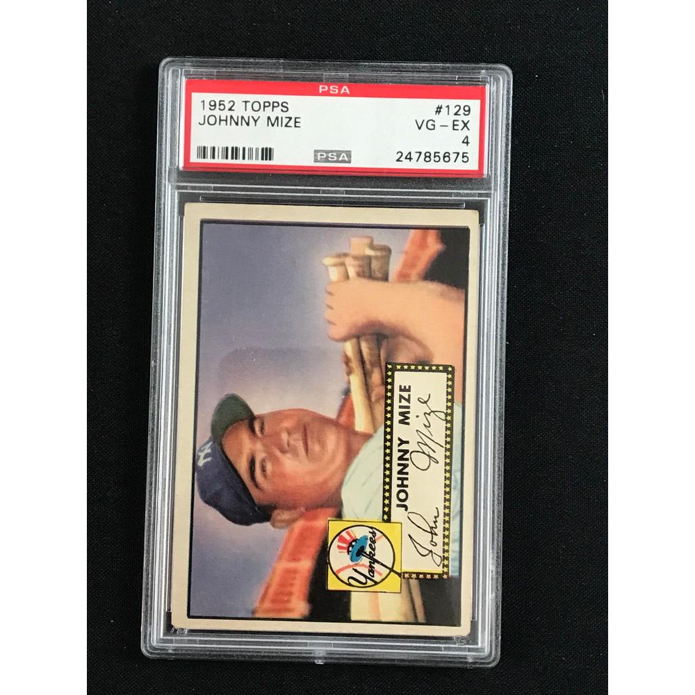 1952 Topps Johnny Mize Psa 4 (1 of 2)