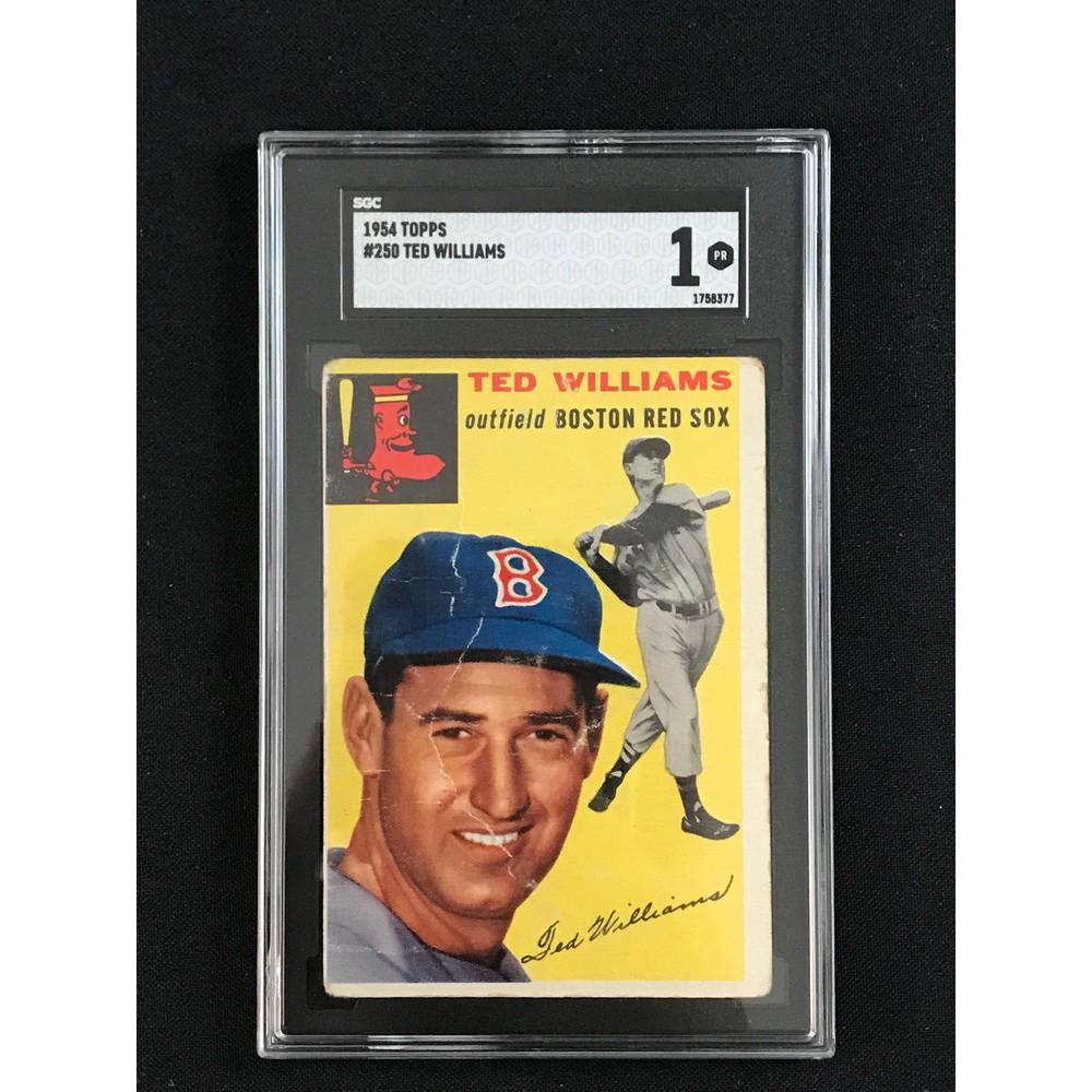 1954 Topps Ted Williams Psa 1 (1 of 2)