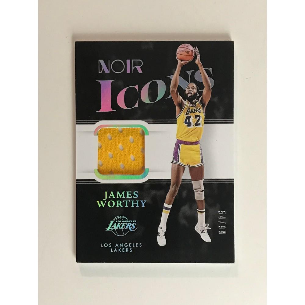 2022 Noir Icons James Worthy Patch 54/99 (1 of 2)