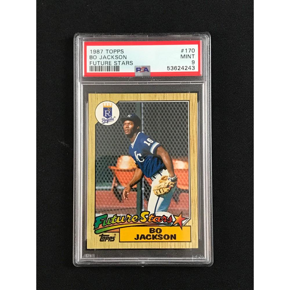 1987 Topps Bo Jackson Rookie Psa 9 (1 of 2)