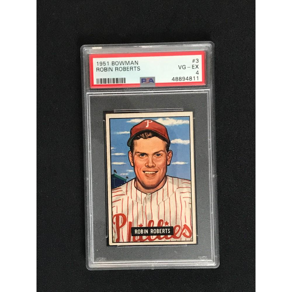 1951 Bowman Robin Roberts Psa 4 (1 of 2)