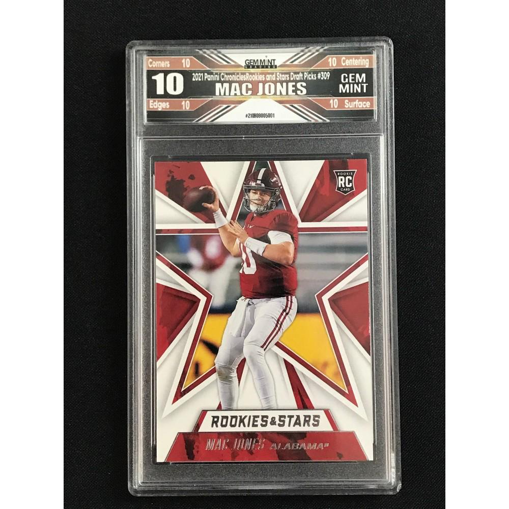2021 Chronicles Mac Jones Rookie Graded 10 (1 of 2)